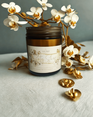 GOLD ORCHID Κερί σόγιας 250gr GOLD ORCHID Κερί σόγιας 250gr
