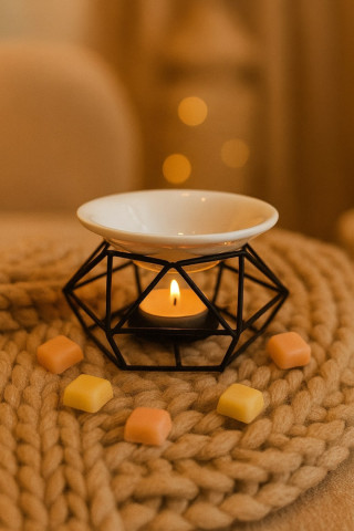 ΑΡΩΜΑΤΙΣΤΗΣ ΓΙΑ WAX MELTS ΜΕΤΑΛΛΙΚΟΣ ΜΑΥΡΟΣ